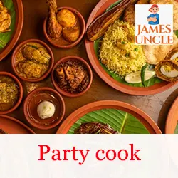 Party cook Mrs. Sima Nandi in Nungi